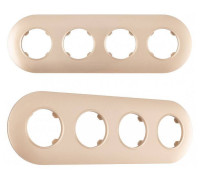 Рамка на 4 поста Arte Milano am-502.08 502.08-4.shampan