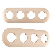 Рамка на 4 поста Arte Milano am-502.08 502.08-4.shampan