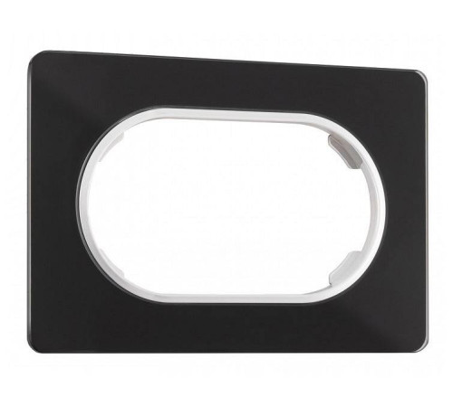 Рамка для двойной розетки Arte Milano am-502.13 502.13-double.black