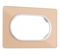 Рамка для двойной розетки Arte Milano am-502.13 502.13-double.shampan