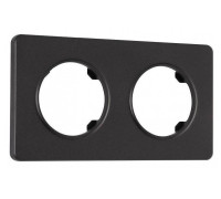 Рамка на 2 поста Arte Milano am-502.15 502.15-2.black