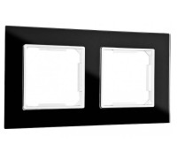 Рамка на 2 поста Arte Milano am-503.02 503.02-2.black