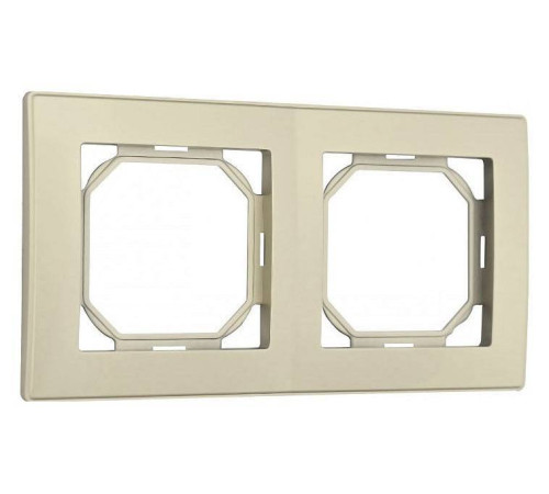 Рамка на 2 поста Arte Milano am-503.06 503.06-2.shampan