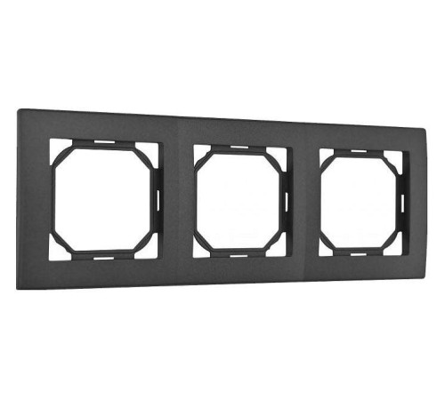 Рамка на 3 поста Arte Milano am-503.06 503.06-3.black