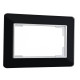 Рамка для двойной розетки Arte Milano am-503.14 503.14-double.black
