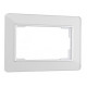 Рамка для двойной розетки Arte Milano am-503.14 503.14-double.silver