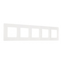 Рамка на 5 постов Arte Milano am-517.17 517.17-5.white