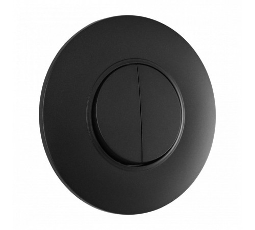 Выключатель двухклавишный Arte Milano SET08-1 SET08-1-30-2 black