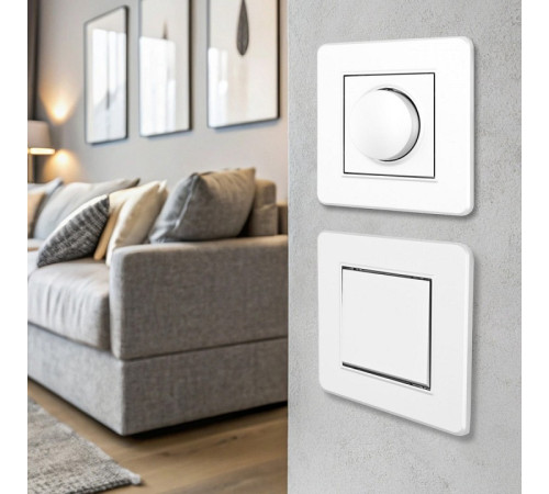 Выключатель одноклавишный Arte Milano SET16-1 SET16-1-30-1 white