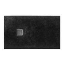Душевой поддон Roca TERRAN 1200x800 мм из Stonex с сифоном, черный AP1014B032001400