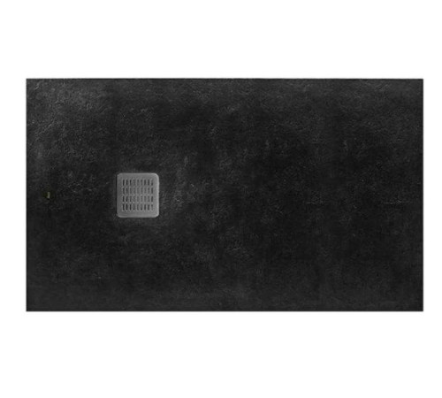 Душевой поддон Roca TERRAN 1200x800 мм из Stonex с сифоном, черный AP1014B032001400