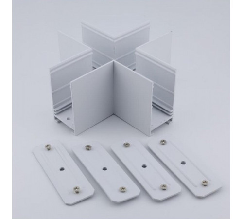 Соединитель X-образный для треков Aployt Magnetic track 220 APL.0283.10.04