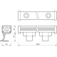 Прожектор светодиодный Arlight Line wallwasher 023624