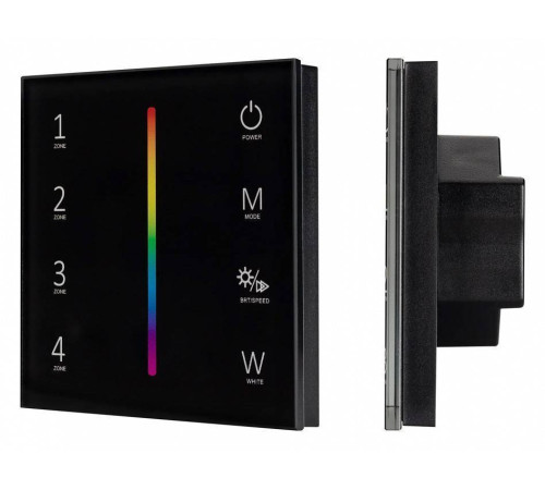 Панель-регулятора цвета RGBW сенсорный встраиваемый Arlight SMART 027104