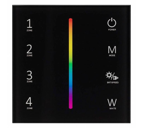 Панель-регулятора цвета RGBW сенсорный встраиваемый Arlight SMART 027104