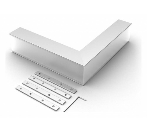 Соединитель угловой L-образный накладной Arlight S-LUX 030115