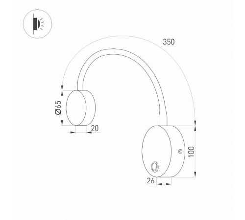 Бра Arlight SON 031395