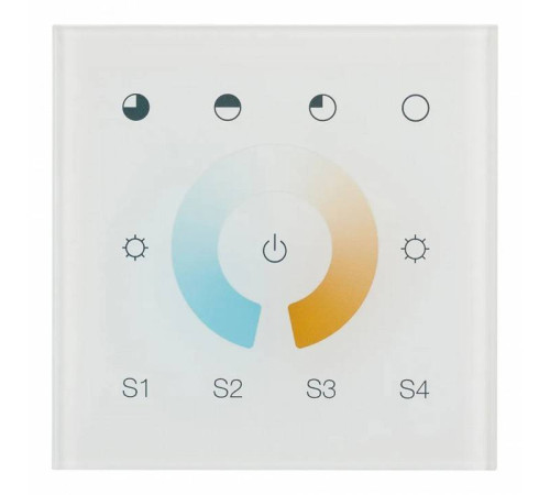 Панель-регулятора ЦТ сенсорный встраиваемый Arlight INTELLIGENT 037196