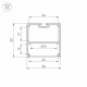 Профиль накладной Arlight SL-LINE 39982