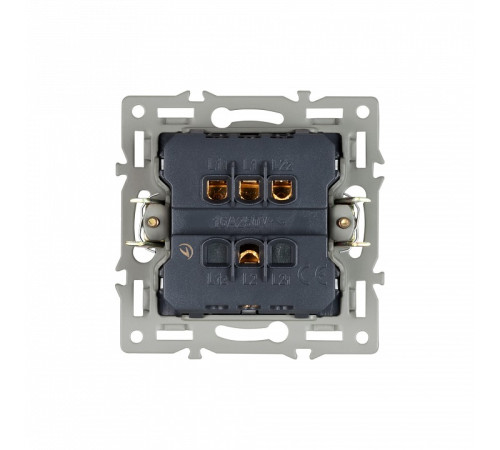 Выключатель двухклавишный без рамки Arlight SWT 043726