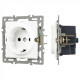 Розетка с заземлением, без рамки Arlight SCT 043739