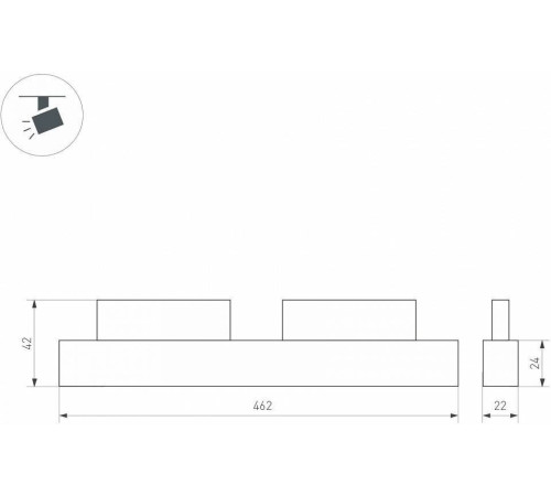 Накладной светильник Arlight MAG-ORIENT 047138
