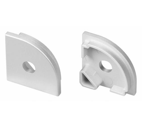 Набор заглушек для профиля с отверстием Arlight SL-KANT-H20 049402