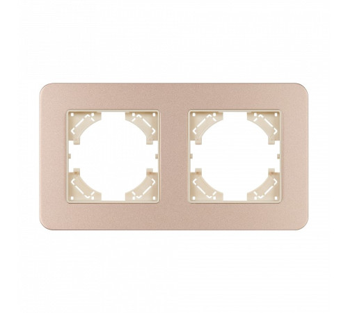 Рамка на 2 поста Arlight AKIRY 049739