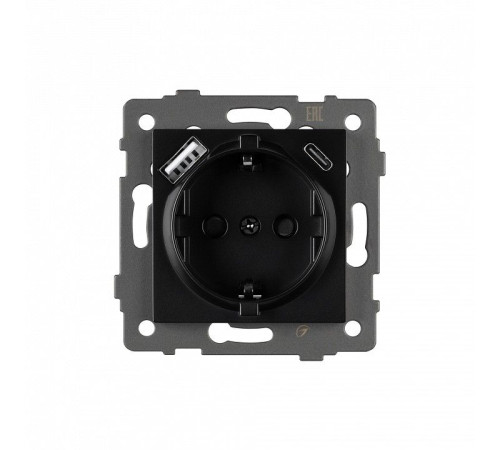Розетка с заземлением и 2хUSB type A и C, без рамки Arlight SCT 049830