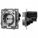 Розетка с заземлением и 2хUSB type A и C, без рамки Arlight SCT 049831