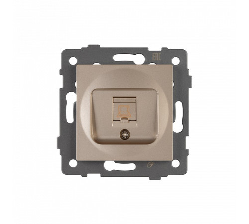 Розетка Ethernet RJ-45 и со шторками, без рамки Arlight SCT 049849