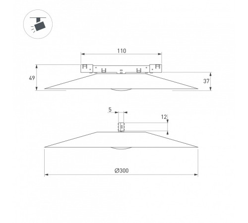 Накладной светильник Arlight MICROCOSM 051833