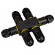 Соединитель лент X-образный жесткий Arlight NEO-GERM 053445