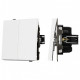 Выключатель двухклавишный без рамки Arlight SWT 054058