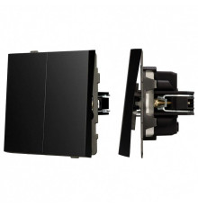 Выключатель двухклавишный без рамки Arlight SWT 054059