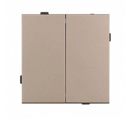 Выключатель двухклавишный без рамки Arlight SWT 054061