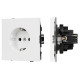 Розетка с заземлением, без рамки Arlight SCT-TENDO 054078
