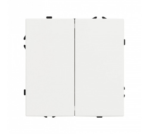 Выключатель проходной двухклавишный без рамки Arlight SWT 054242