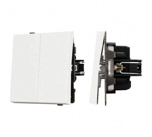 Выключатель двухклавишный без рамки Arlight SWT 054547