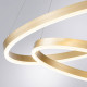 Подвесной светодиодный светильник Arte Lamp Siren 75 Вт A2548SP-75GO