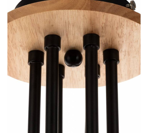 Люстра на штанге Arte Lamp Oxford 6 ламп A2716PL-6BK