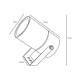 Светильник на штанге Arte Lamp Mistero A3303AL-1BK
