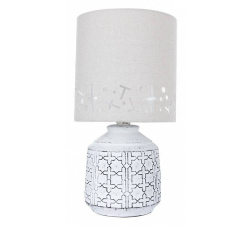 Настольная лампа декоративная Arte Lamp Bunda A4007LT-1WH