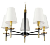Подвесная люстра Arte Lamp Riccardo 5 ламп A4075LM-5BK