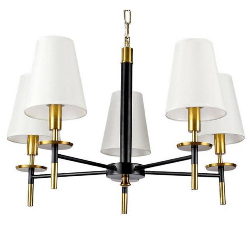 Подвесная люстра Arte Lamp Riccardo 5 ламп A4075LM-5BK