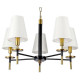 Подвесная люстра Arte Lamp Riccardo 5 ламп A4075LM-5BK
