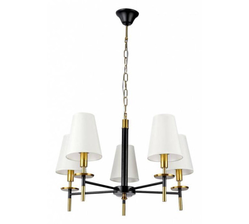 Подвесная люстра Arte Lamp Riccardo 5 ламп A4075LM-5BK