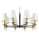 Подвесная люстра Arte Lamp Riccardo A4075LM-8BK