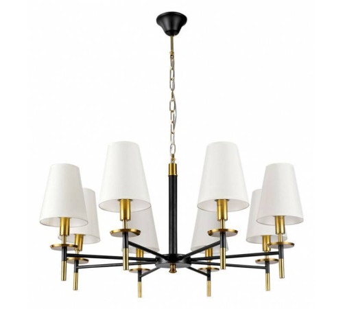 Подвесная люстра Arte Lamp Riccardo A4075LM-8BK