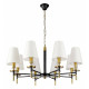 Подвесная люстра Arte Lamp Riccardo A4075LM-8BK
